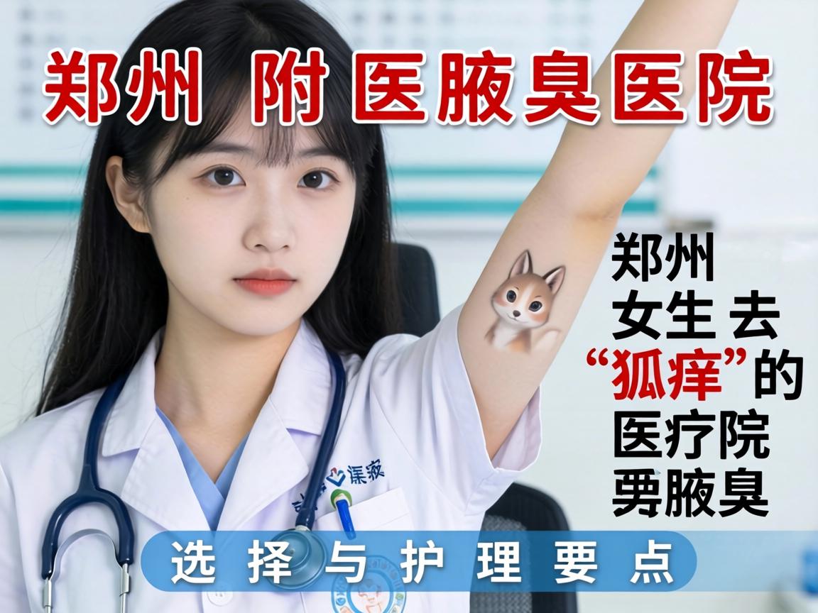 郑州附医腋臭医院解析，郑州女生去狐臭的医院选择与护理要点