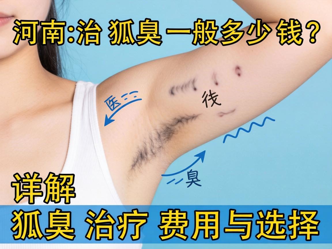 河南治狐臭一般多少钱？详解狐臭治疗费用与选择