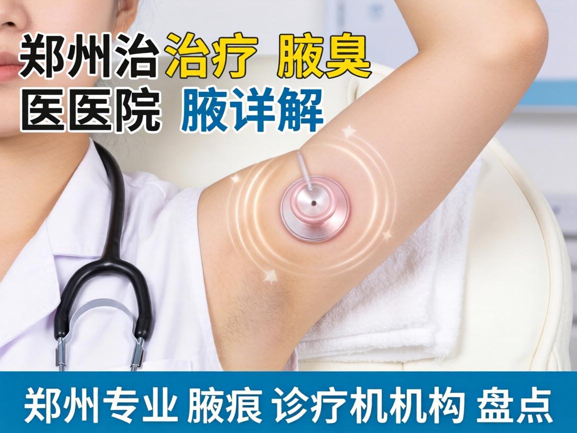 郑州治疗腋臭医院详解，郑州专业腋臭诊疗机构盘点