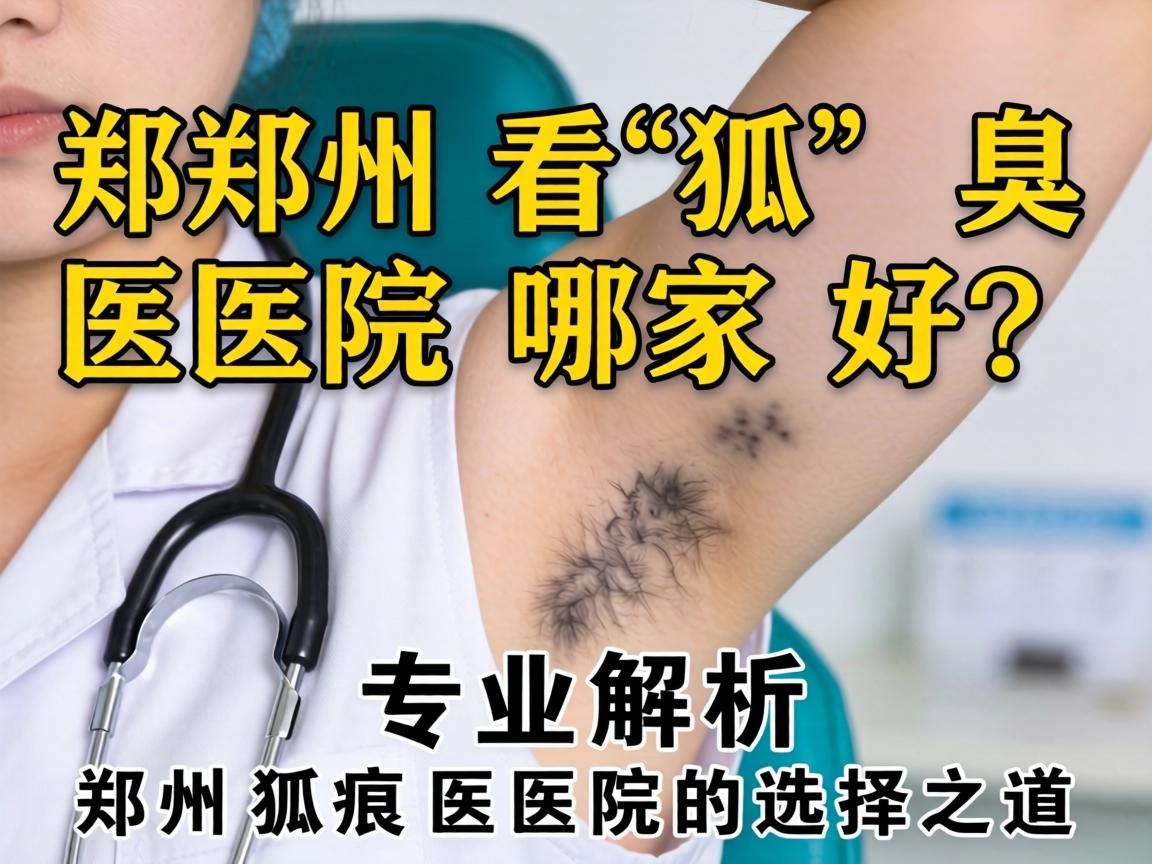 郑州看狐臭医院哪家好？专业解析郑州狐臭医院的选择之道