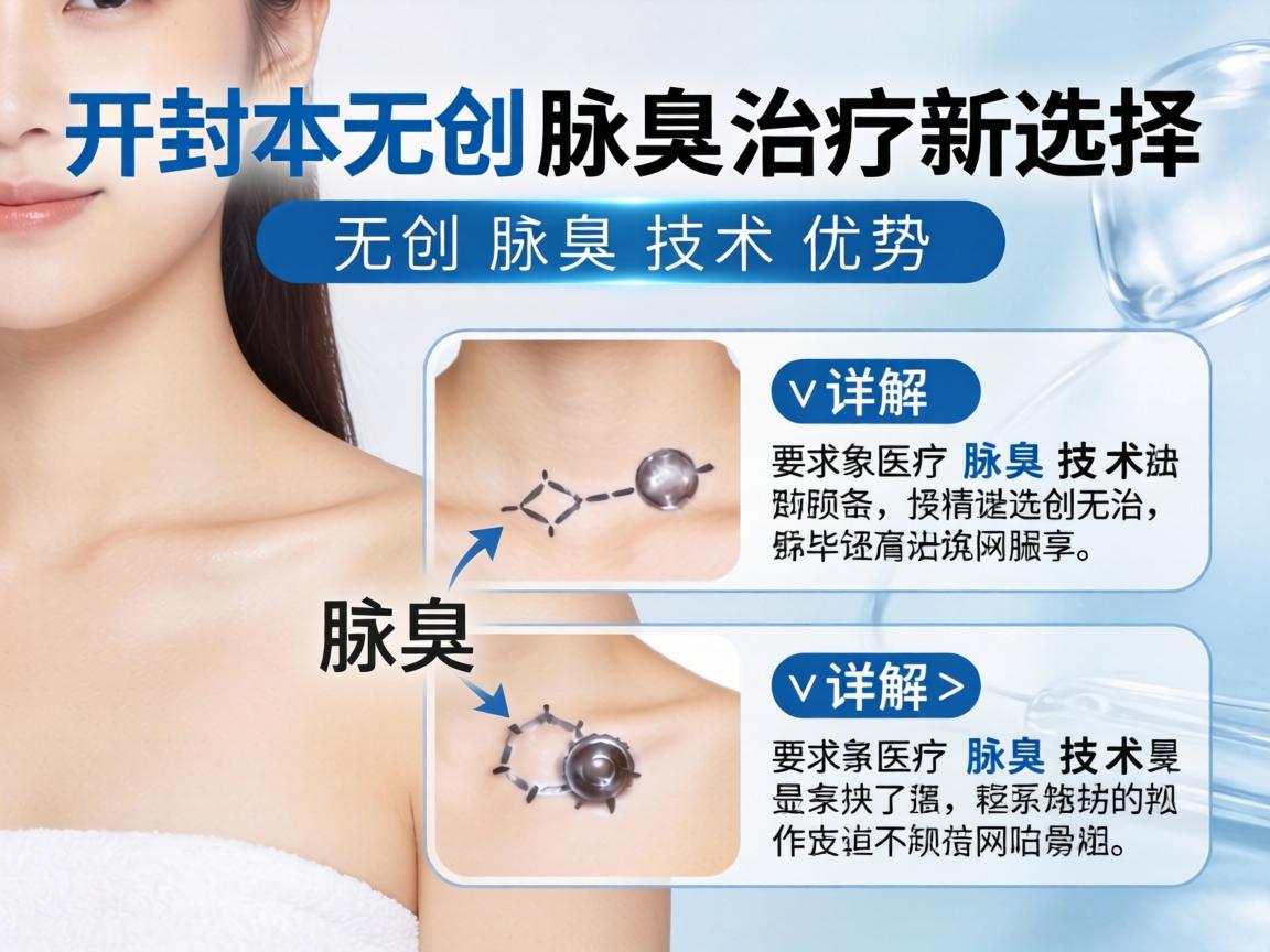 开封无创腋臭治疗新选择，详解无创腋臭技术优势