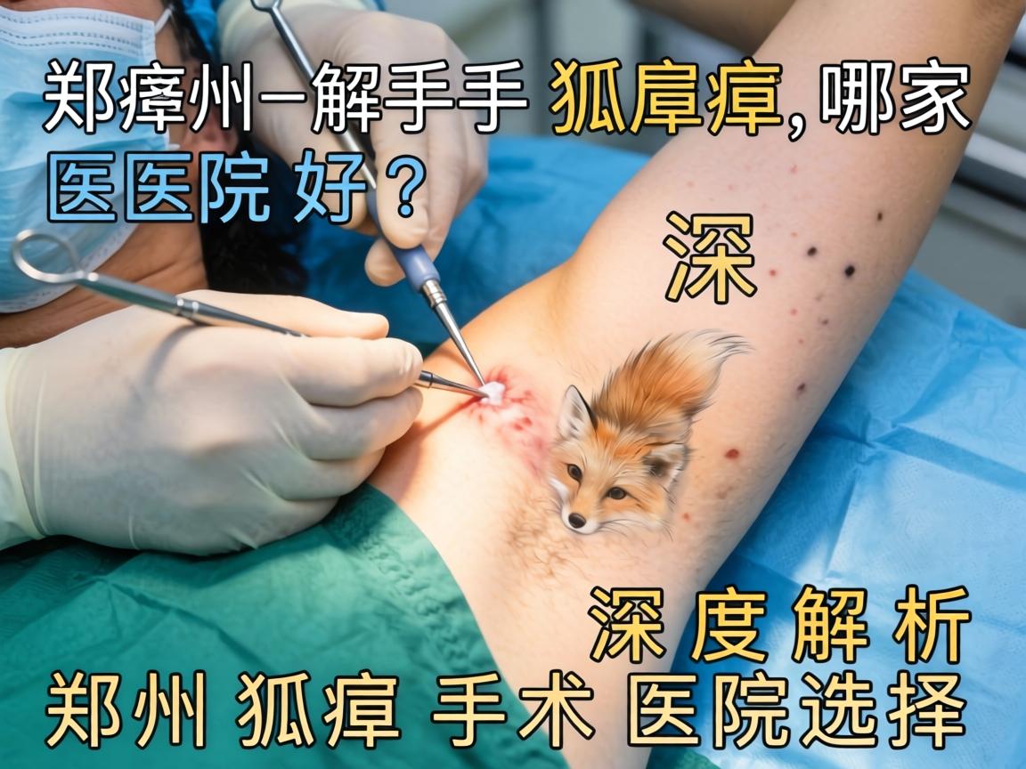 郑州手术狐臭哪家医院好？深度解析郑州狐臭手术医院选择