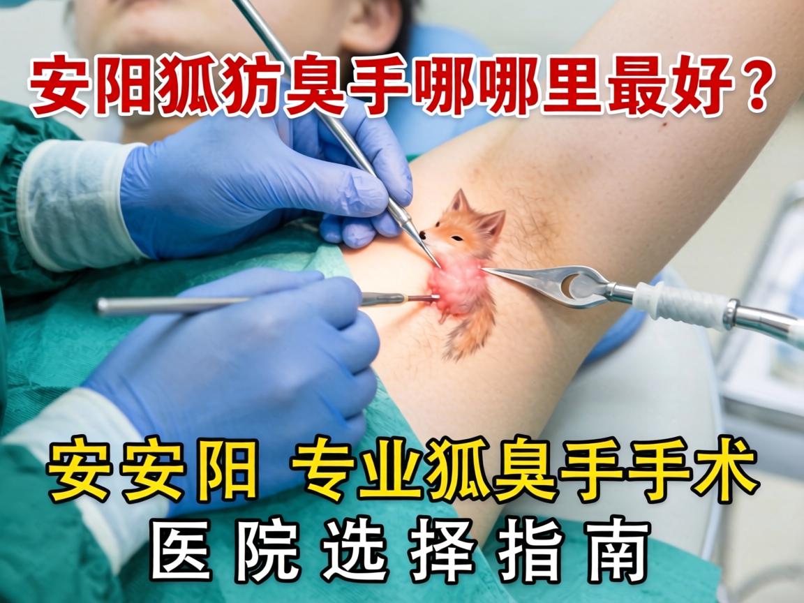 安阳狐臭手术哪里最好？安阳专业狐臭手术医院选择指南