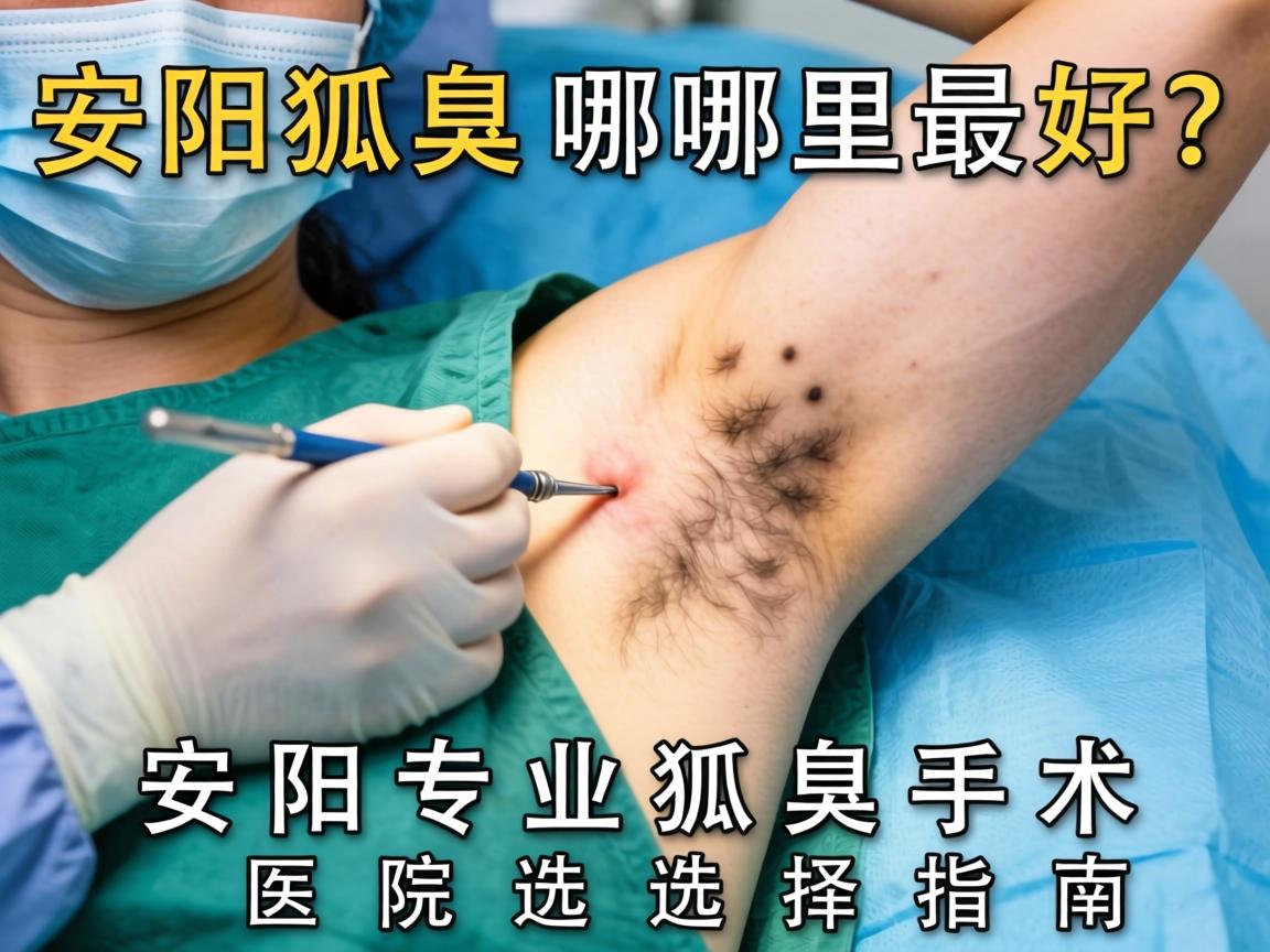 安阳狐臭手术哪里最好？安阳专业狐臭手术医院选择指南