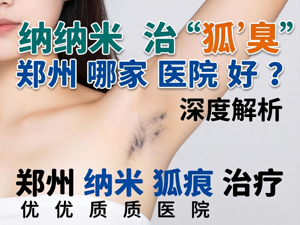 纳米治狐臭郑州哪家医院好？深度解析郑州纳米狐臭治疗优质医院