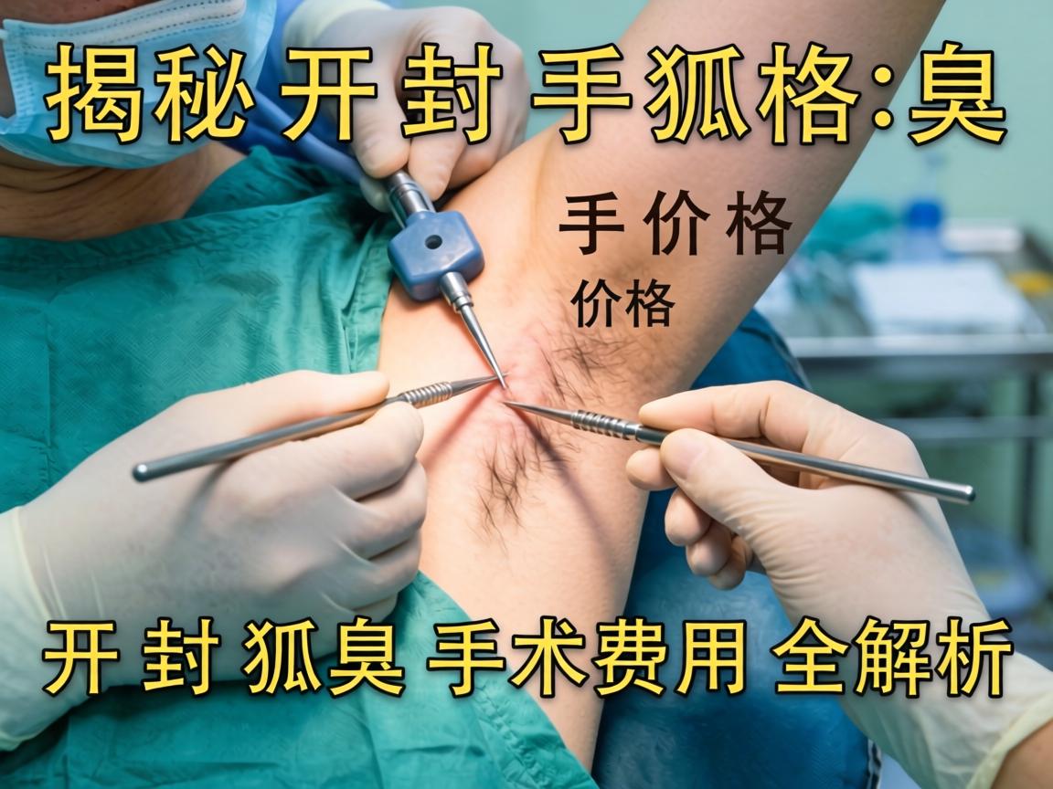 揭秘开封狐臭手术价格 开封狐臭手术费用全解析