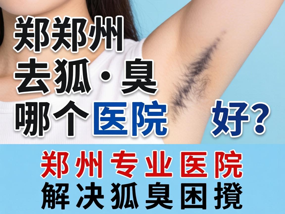 郑州去狐臭哪个医院好？郑州专业医院解决狐臭困扰