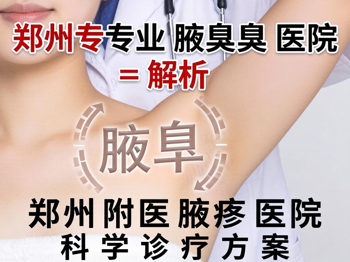 郑州专业腋臭医院解析，郑州附医腋臭医院的科学诊疗方案