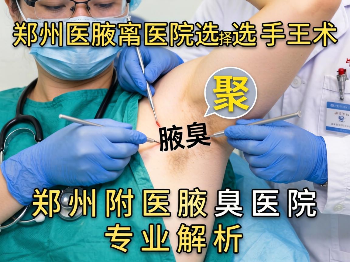 郑州腋臭手术医院选择指南，聚焦郑州附医腋臭医院专业解析