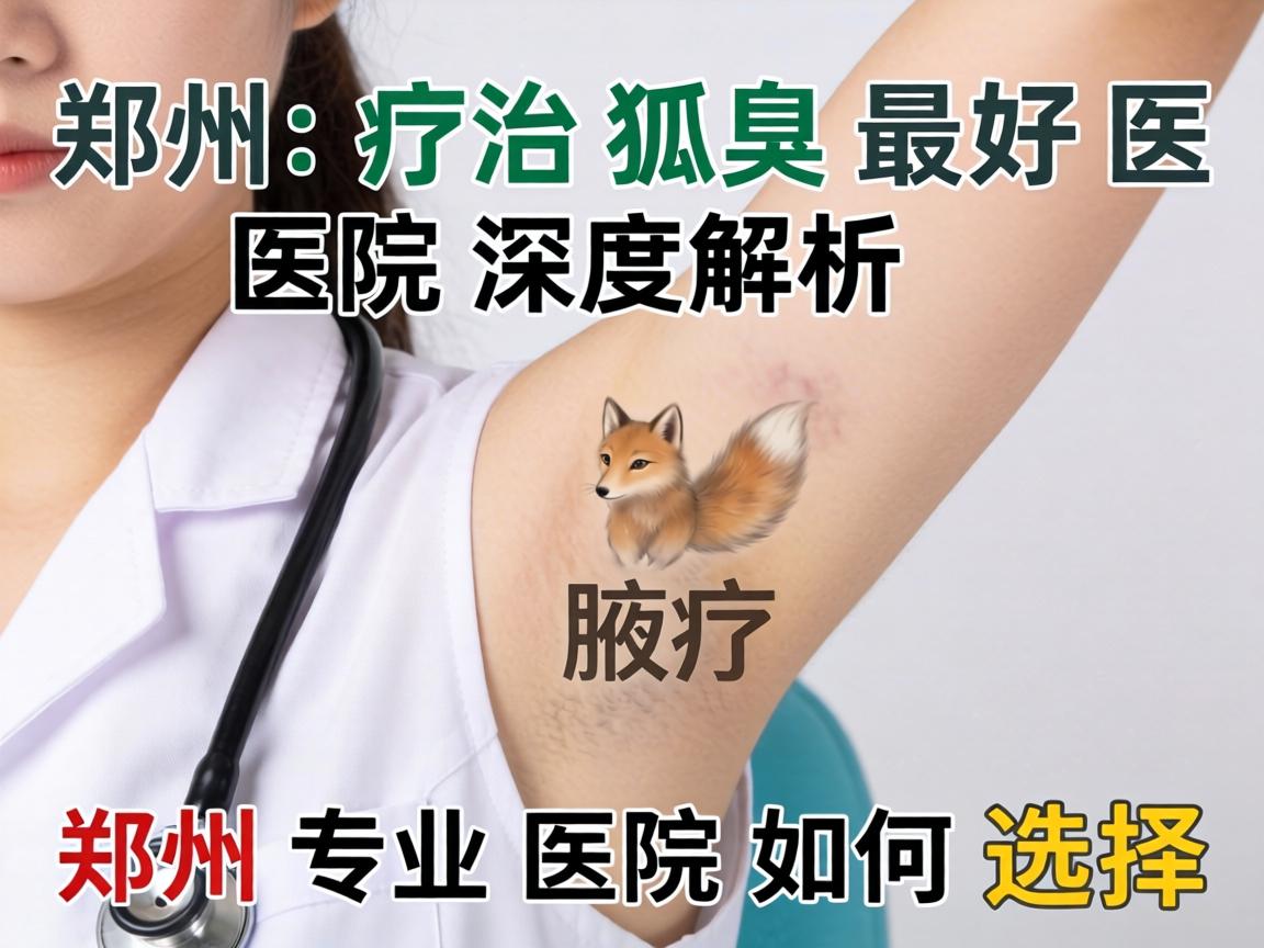 郑州治狐臭最好医院深度解析，郑州专业医院如何选择