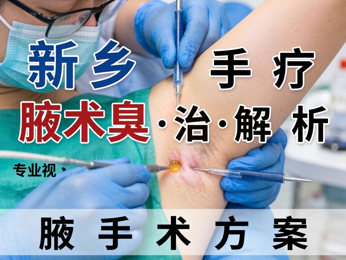 新乡腋臭手术治疗解析，专业视角下的腋臭手术方案