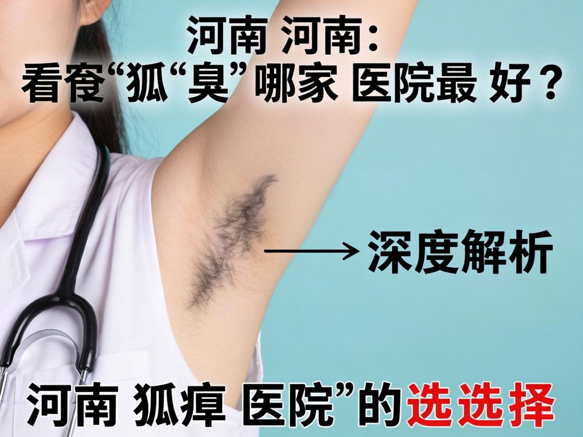 河南看狐臭哪家医院最好？深度解析河南狐臭医院的选择