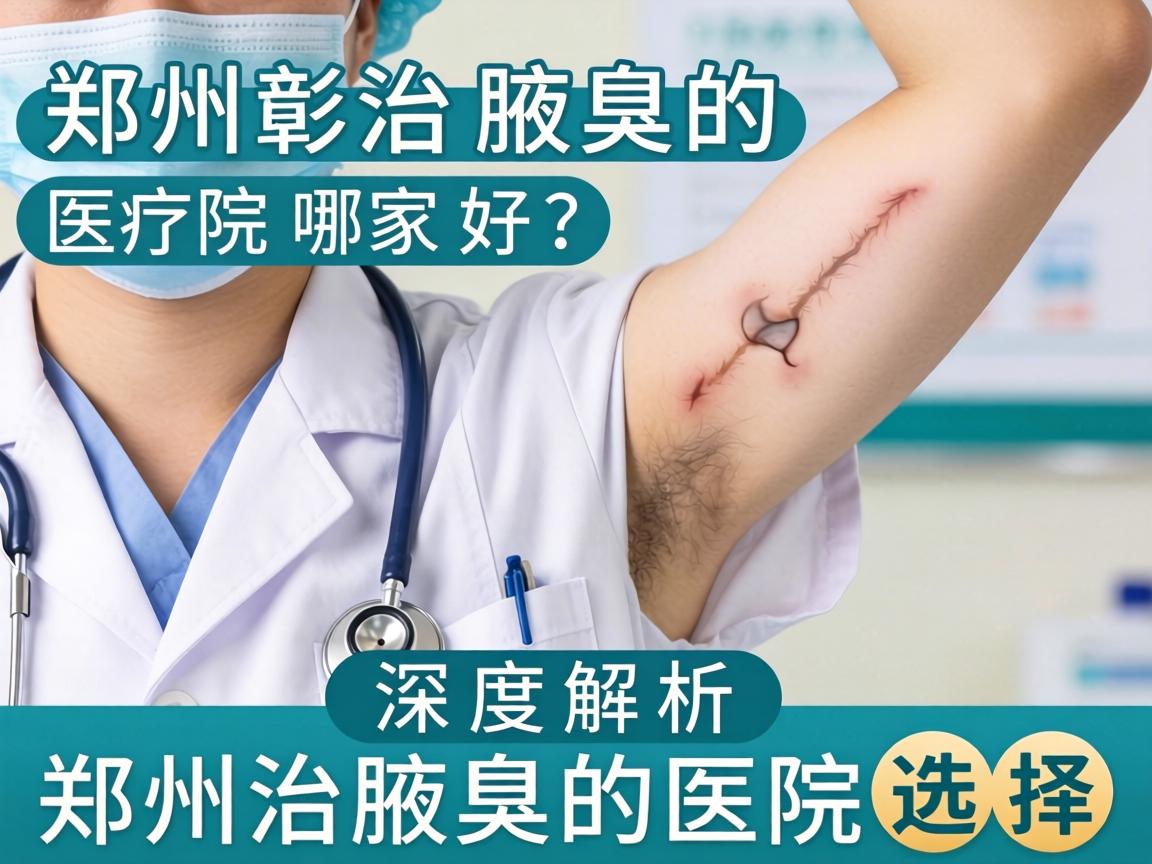 郑州治腋臭的医院哪家好？深度解析郑州治腋臭的医院选择