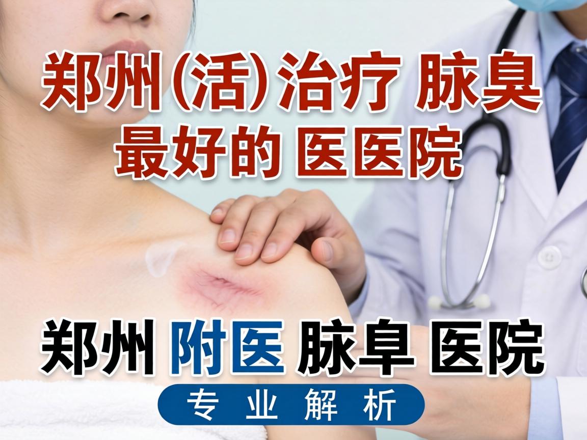 郑州治疗腋臭最好的医院，郑州附医腋臭医院专业解析