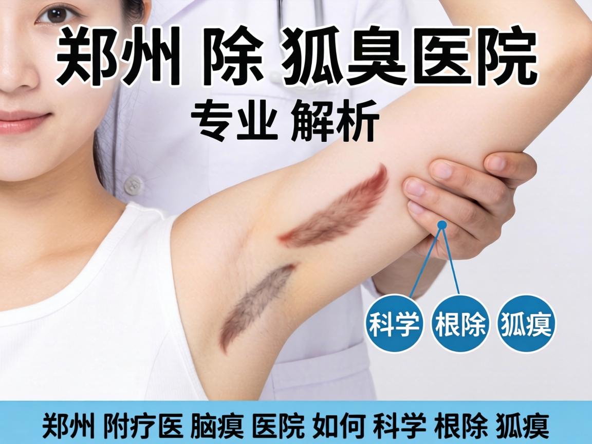 郑州除狐臭医院专业解析，郑州附医腋臭医院如何科学根除狐臭