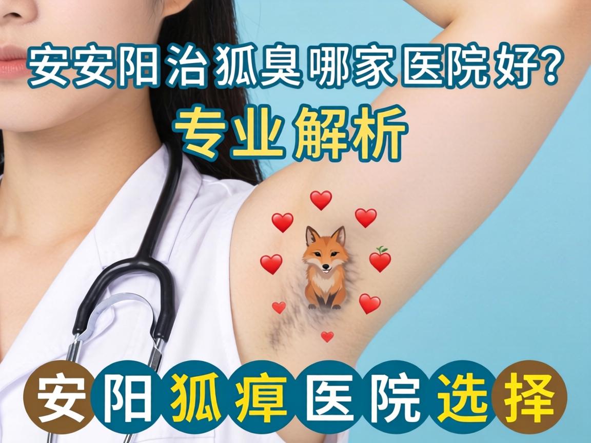 安阳治狐臭哪家医院好？专业解析安阳狐臭医院选择