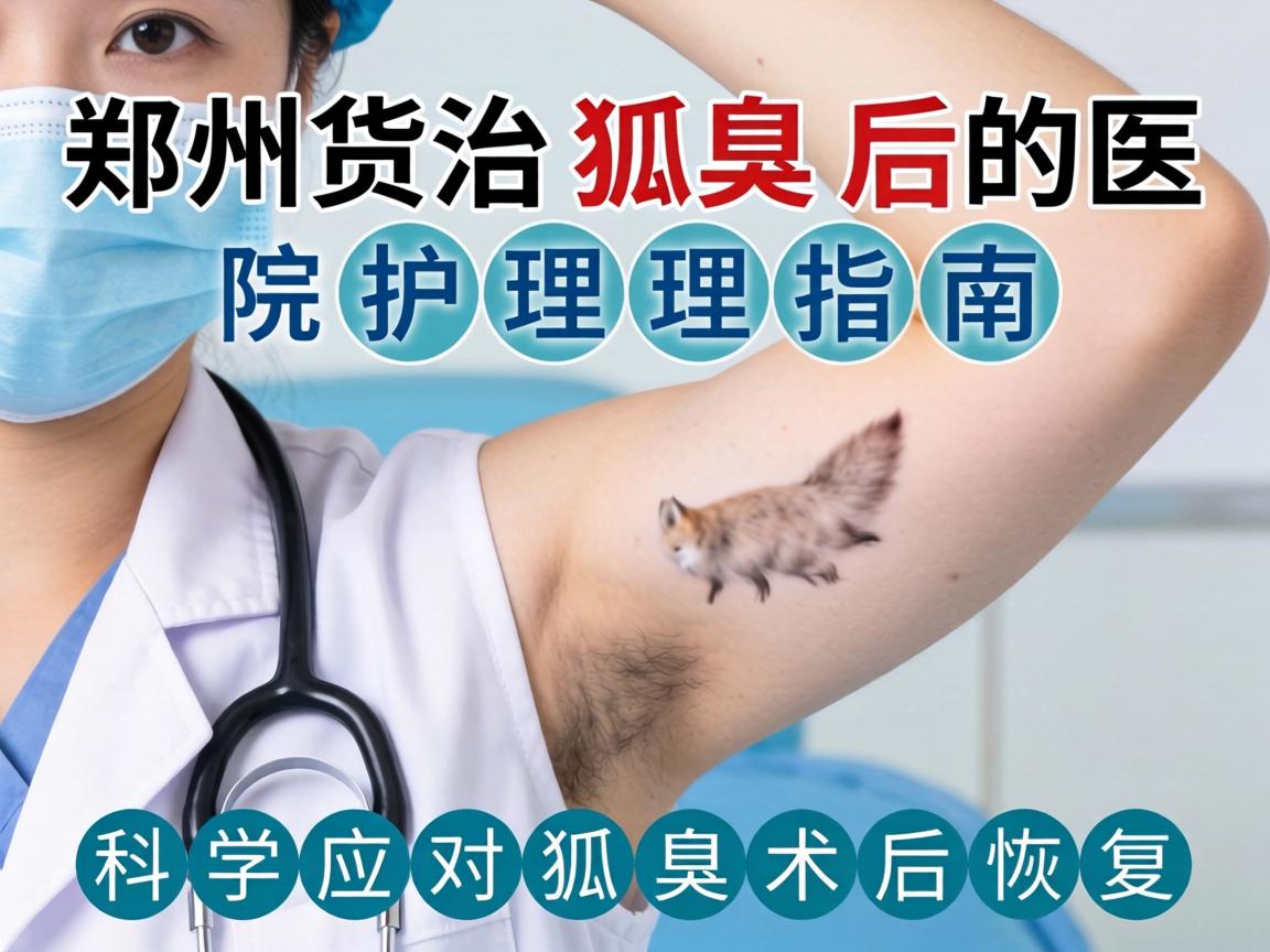 郑州治狐臭后的医院护理指南，科学应对狐臭术后恢复