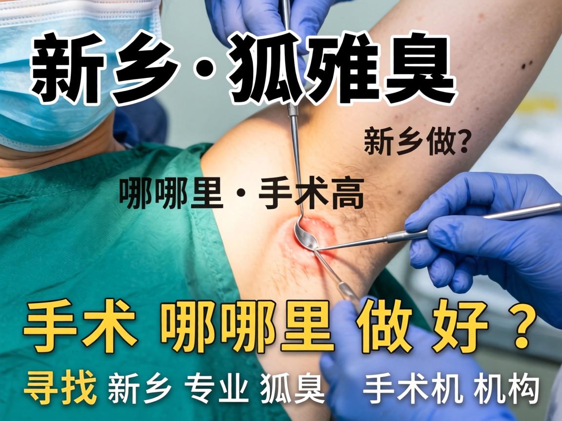 新乡狐臭手术哪里做好？寻找新乡专业狐臭手术机构