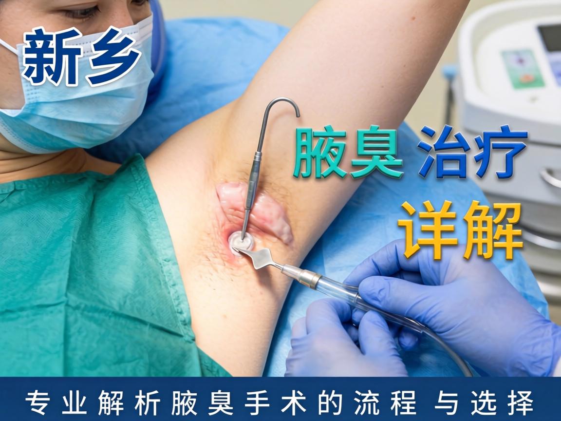 新乡腋臭手术治疗详解，专业解析腋臭手术的流程与选择