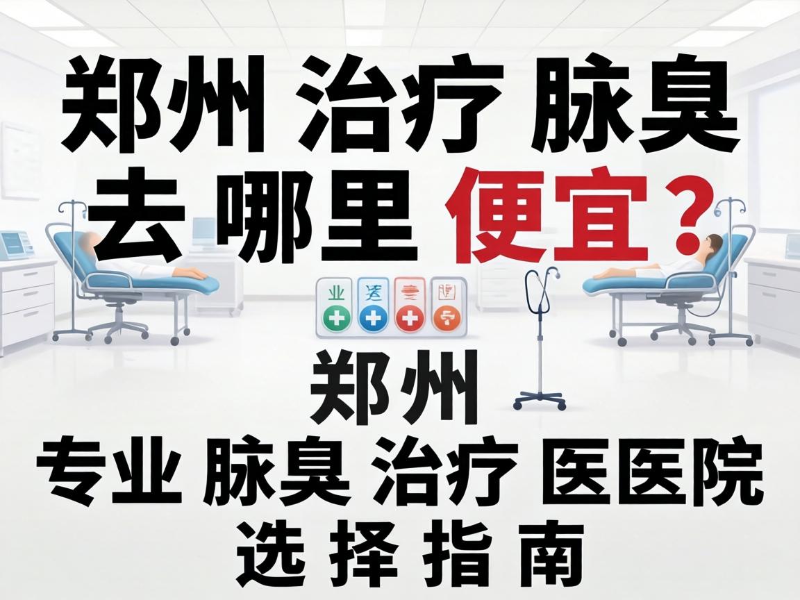 郑州治疗腋臭去哪里便宜？郑州专业腋臭治疗医院选择指南