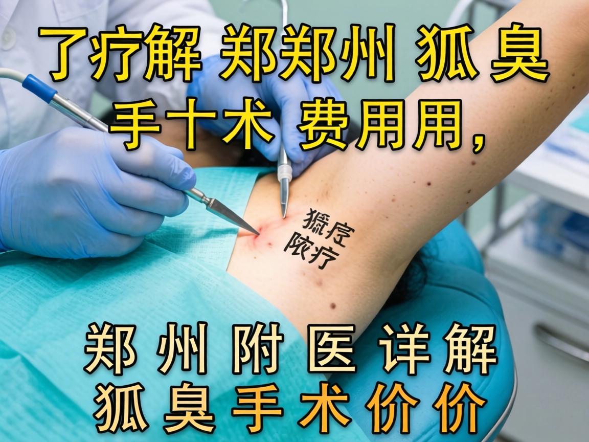 了解郑州狐臭手术费用，郑州附医详解狐臭手术价格