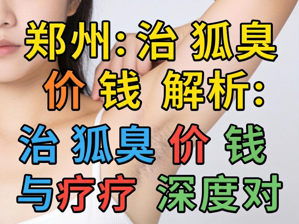 郑州治狐臭价钱解析，治狐臭价钱与疗效深度对比