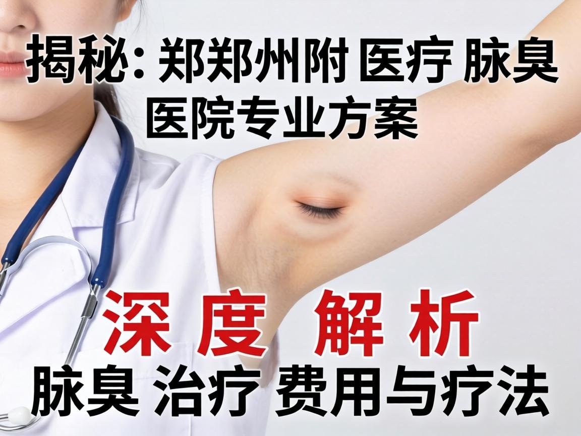 揭秘郑州附医腋臭医院专业方案，深度解析腋臭治疗费用与疗法