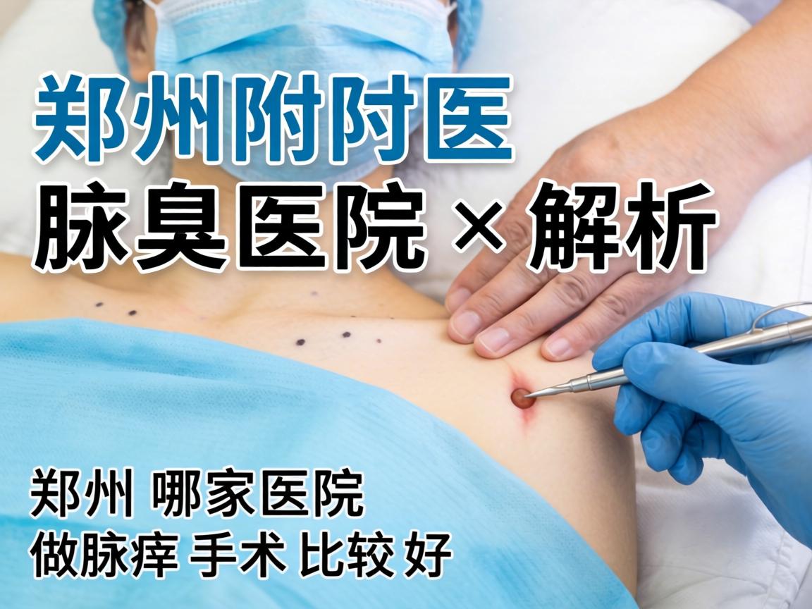 郑州附医腋臭医院解析，郑州哪家医院做腋臭手术比较好