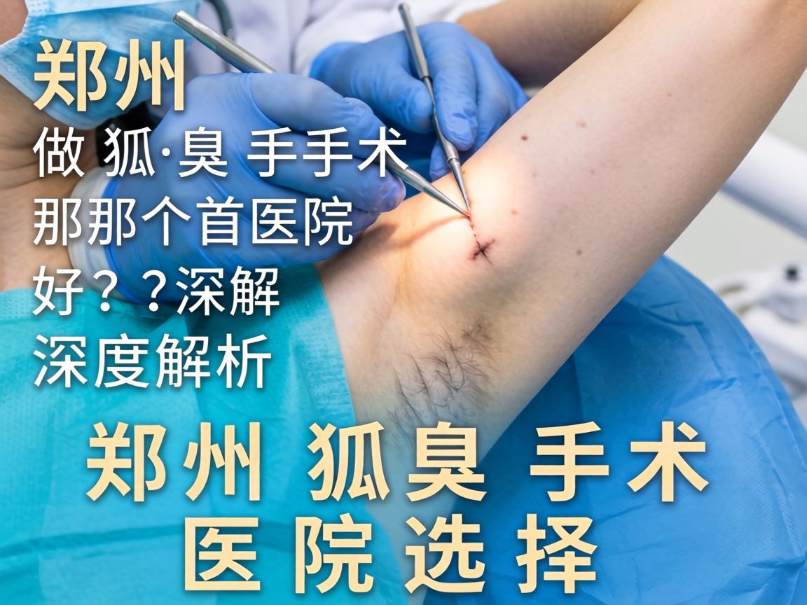 郑州做狐臭手术那个医院好？深度解析郑州狐臭手术医院选择