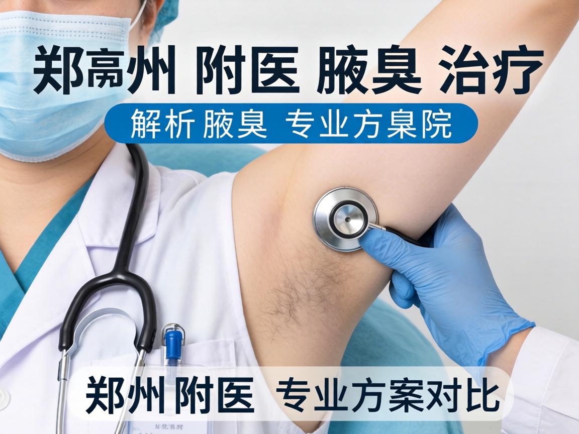 郑州附医腋臭医院解析腋臭治疗 郑州附医专业方案对比