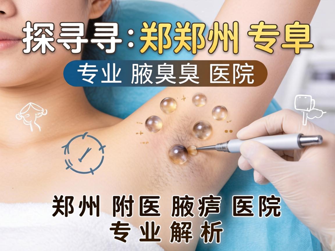 探寻郑州专业腋臭医院，郑州附医腋臭医院专业解析