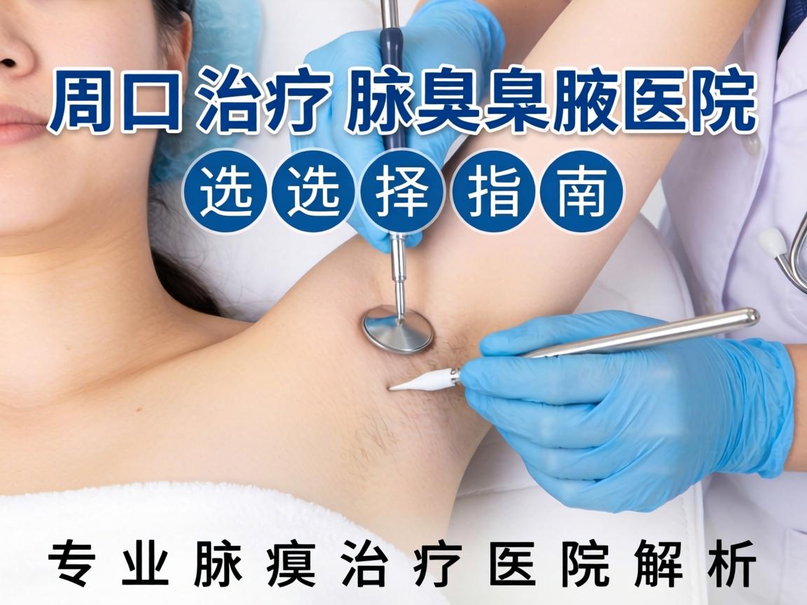 周口治疗腋臭医院选择指南，专业腋臭治疗医院解析