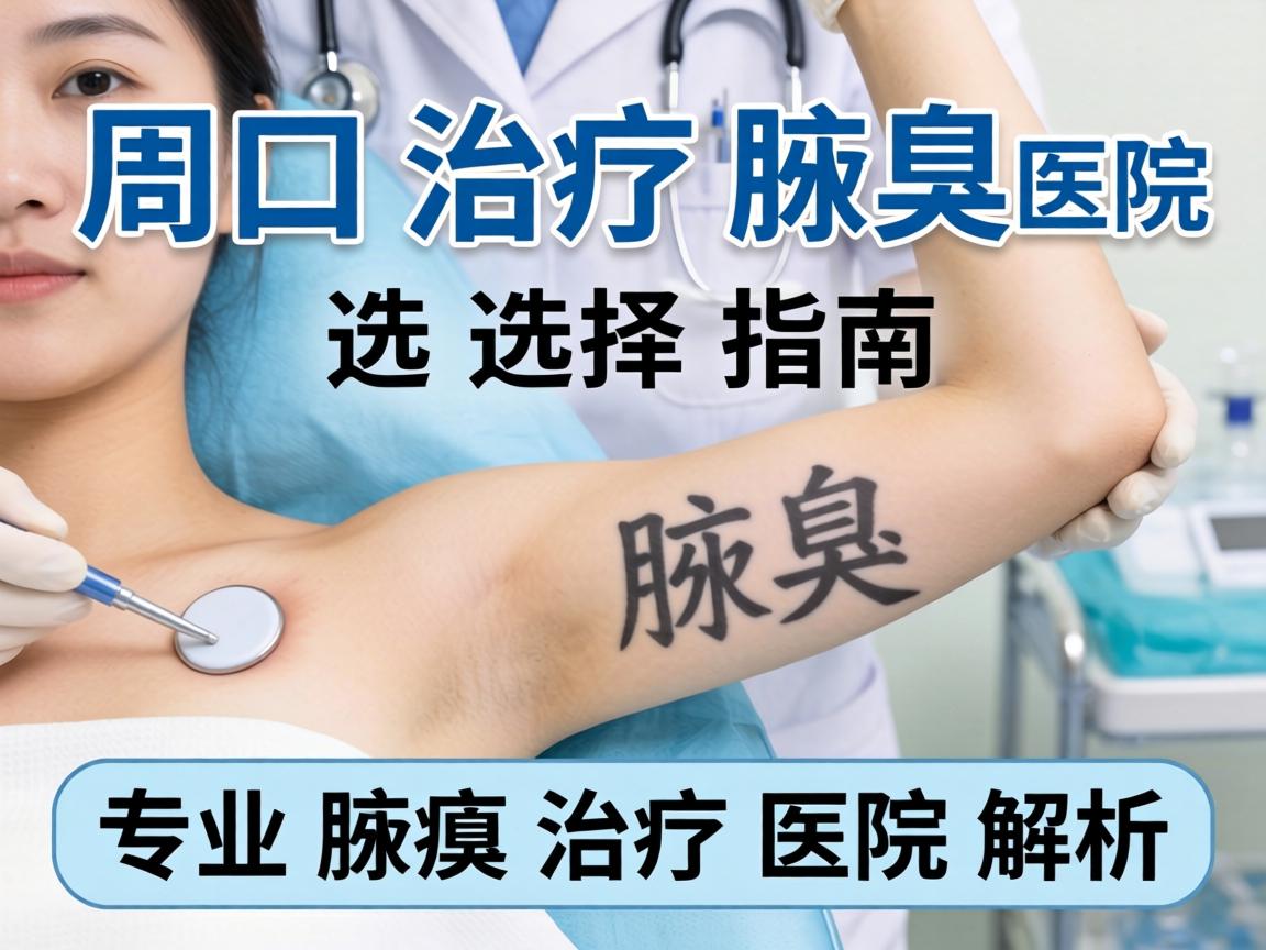 周口治疗腋臭医院选择指南，专业腋臭治疗医院解析