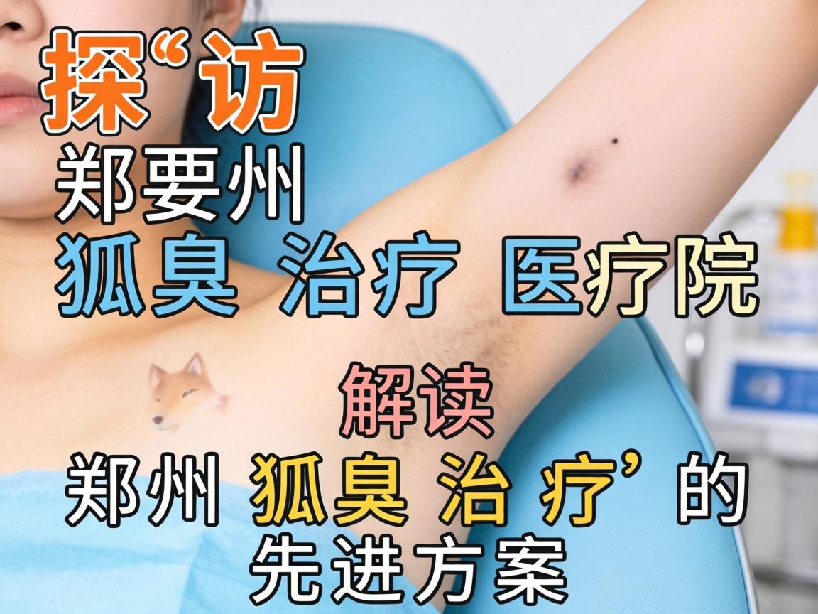 探访郑州狐臭治疗医院，解读郑州狐臭治疗的先进方案