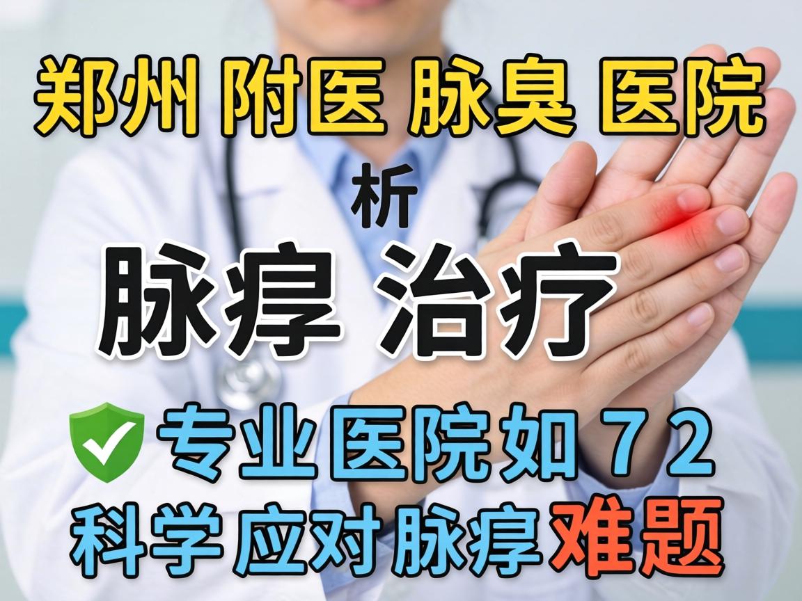 郑州附医腋臭医院解析腋臭治疗，专业医院如何科学应对腋臭难题