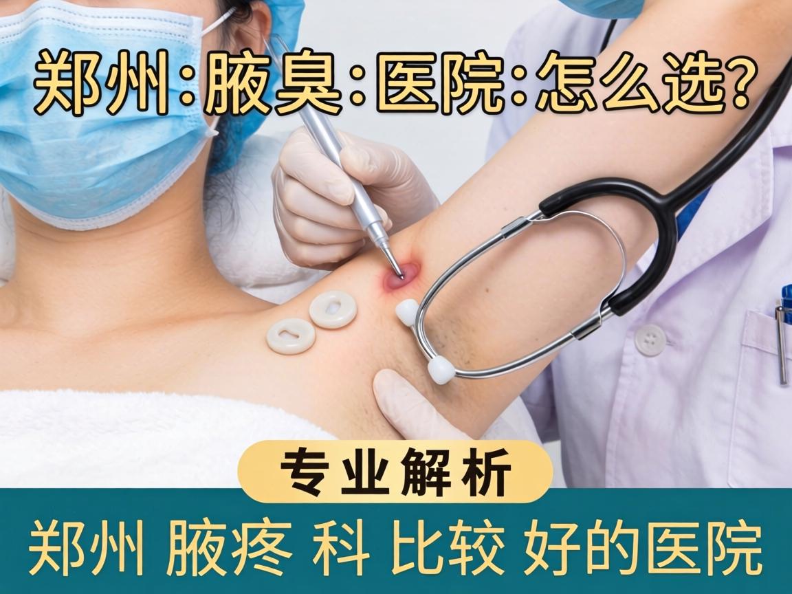 郑州腋臭医院怎么选？专业解析郑州腋臭科比较好的医院