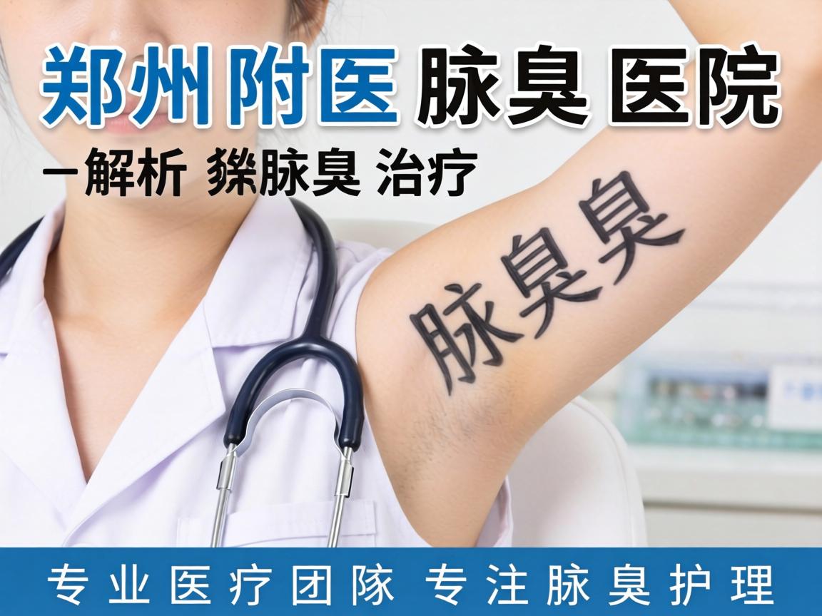 郑州附医腋臭医院解析腋臭治疗，专业医疗团队专注腋臭护理