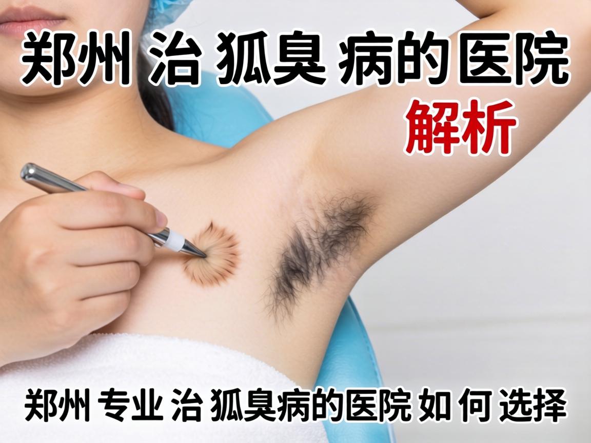 郑州治狐臭病的医院解析，郑州专业治狐臭病的医院如何选择