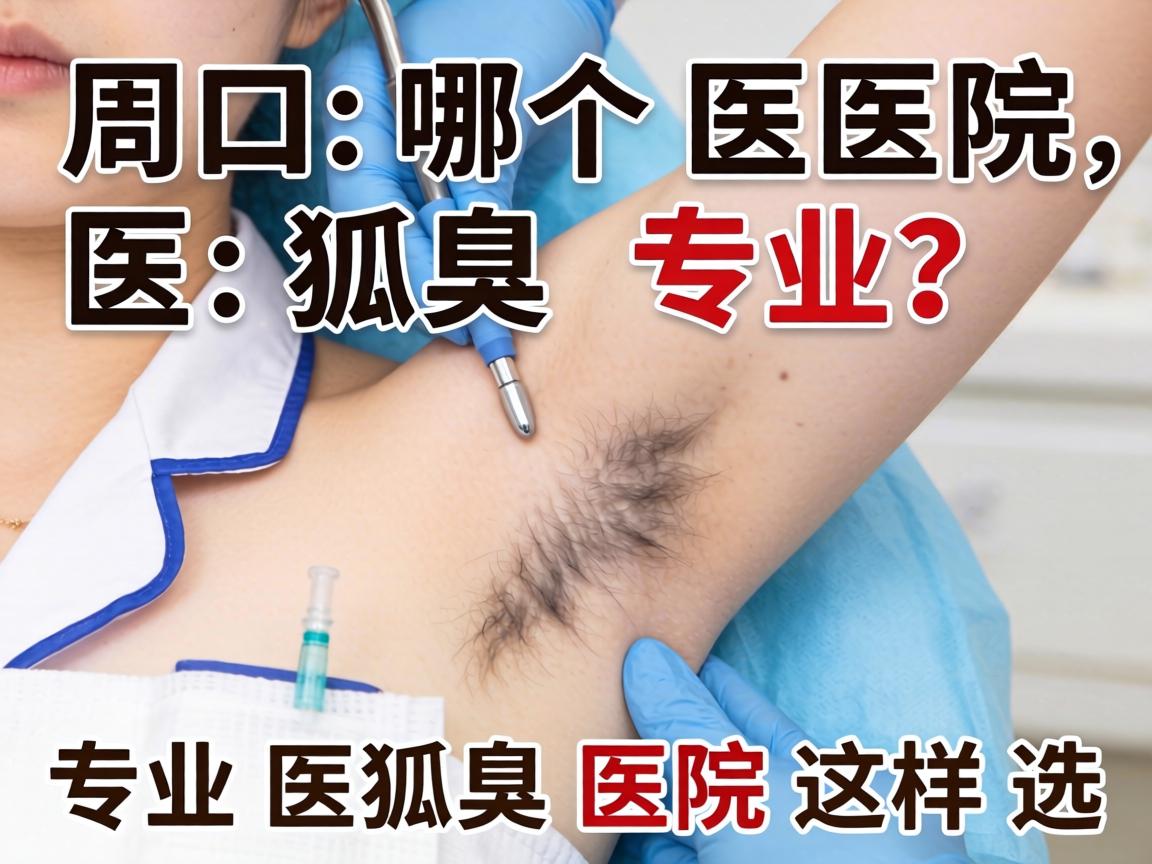周口哪个医院医狐臭专业？专业医狐臭医院这样选