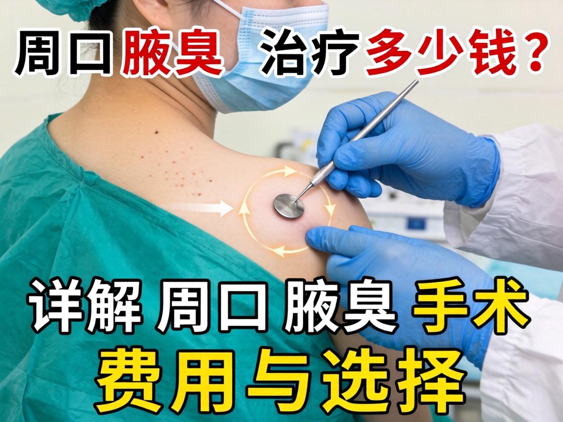 周口腋臭治疗多少钱？详解周口腋臭手术费用与选择
