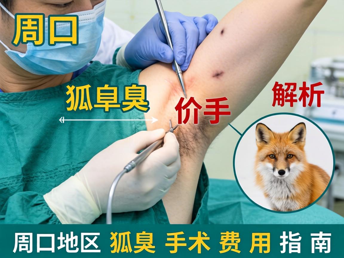 周口狐臭手术价格解析 周口地区狐臭手术费用指南