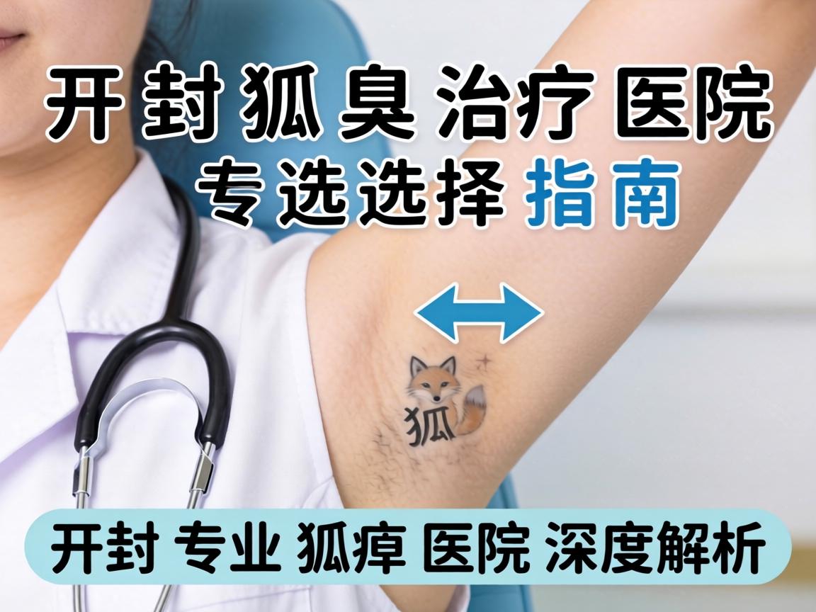 开封狐臭治疗医院选择指南，开封专业狐臭医院深度解析