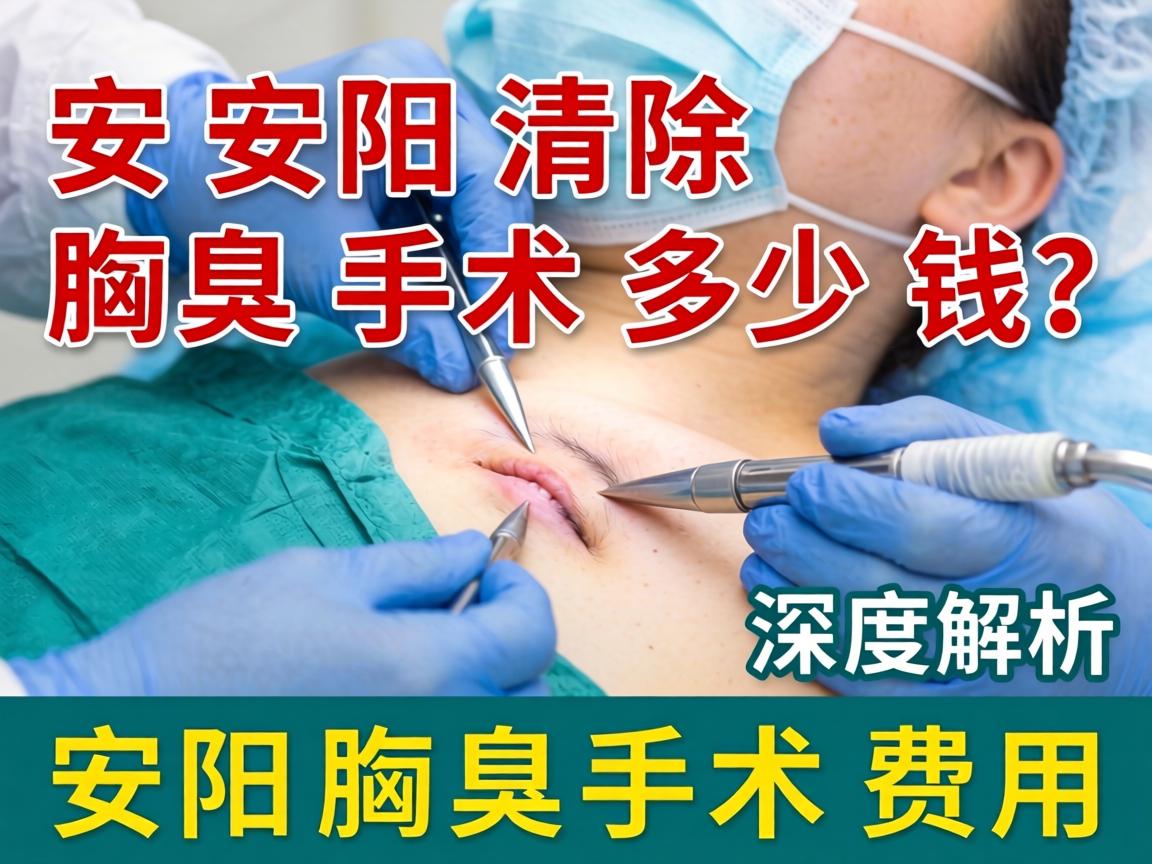 安阳清除腋臭手术多少钱？深度解析安阳腋臭手术费用