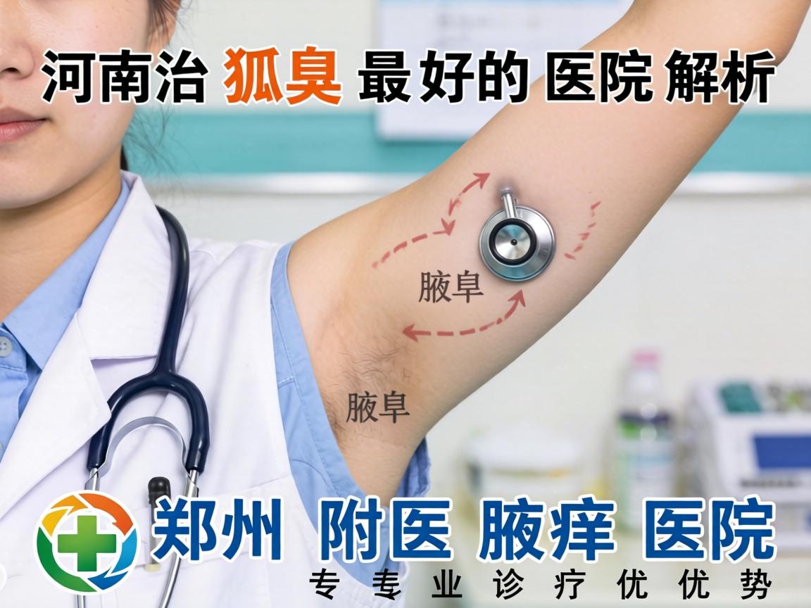 河南狐臭最好的医院解析，郑州附医腋臭医院的专业诊疗优势