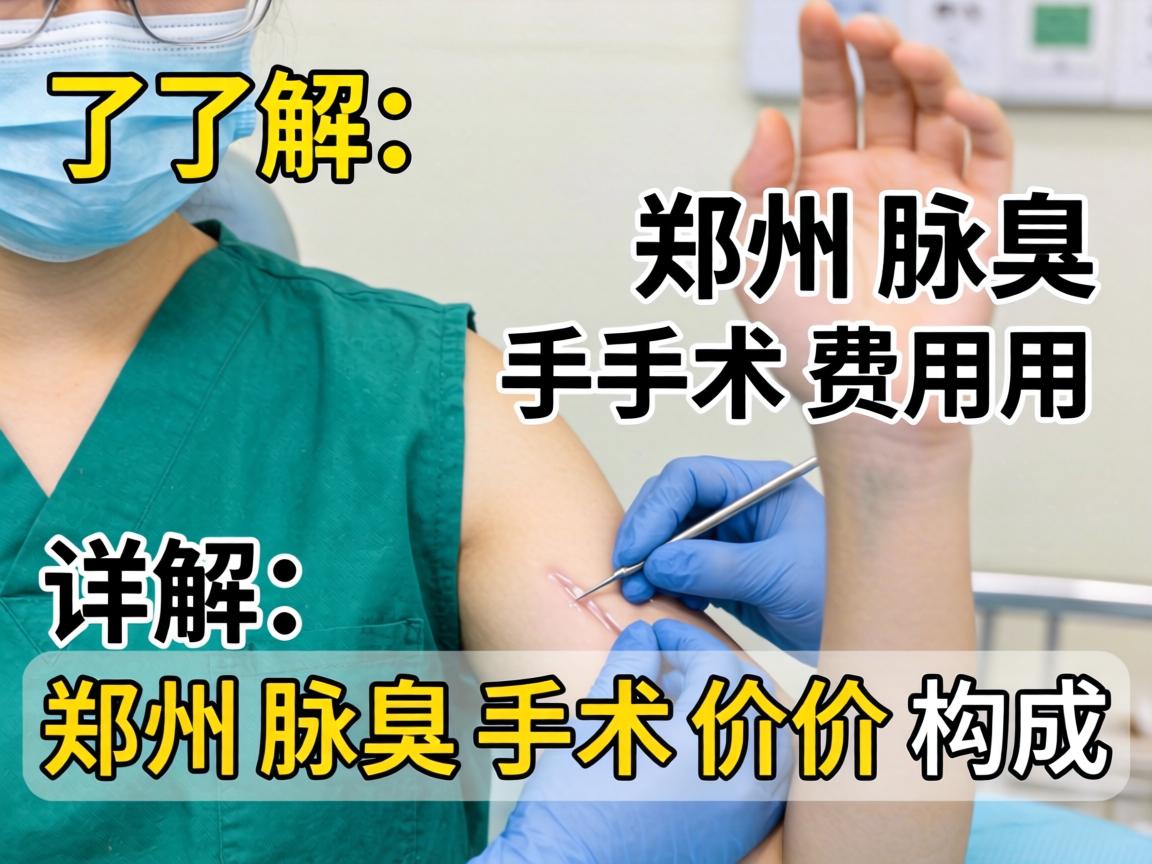 了解郑州腋臭手术费用，详解郑州腋臭手术价格构成