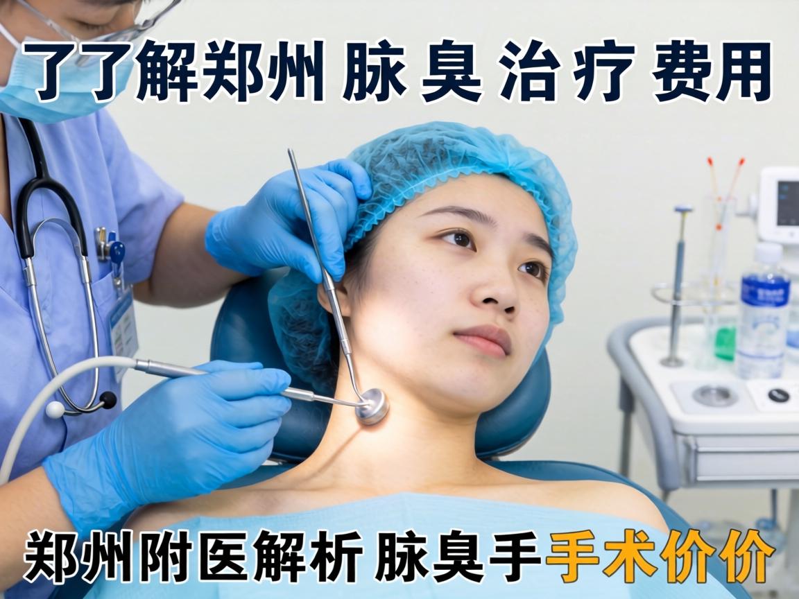 了解郑州腋臭治疗费用，郑州附医解析腋臭手术价格