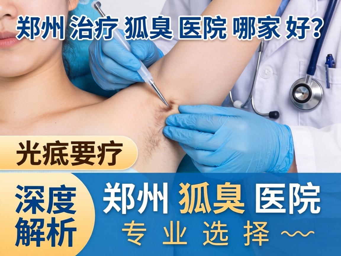 郑州治疗狐臭医院哪家好？深度解析郑州狐臭医院专业选择