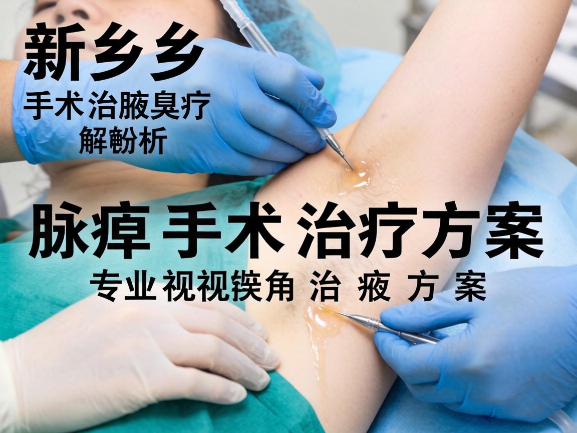 新乡腋臭手术治疗解析，专业视角下的腋臭手术治疗方案