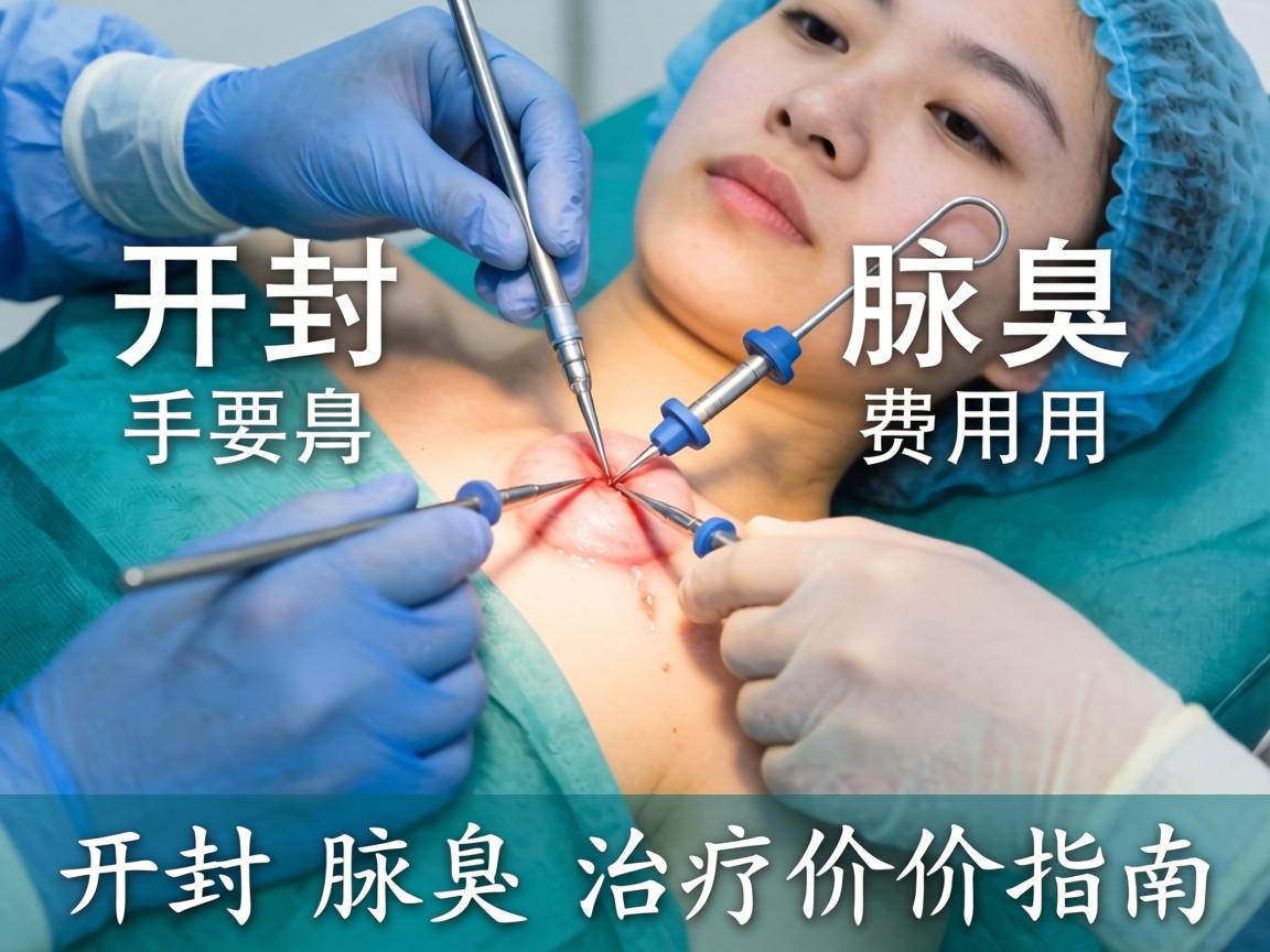 深度解析开封腋臭手术费用 开封腋臭治疗价格指南