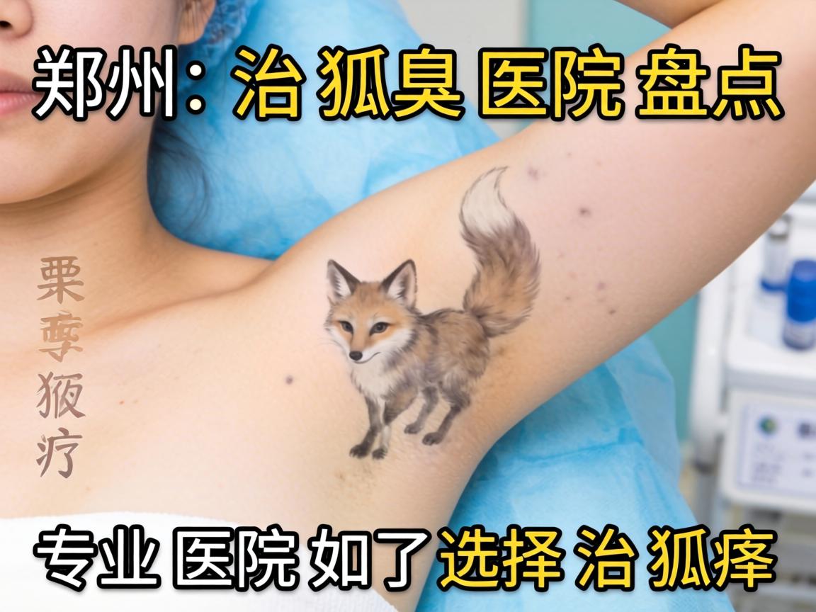 郑州治狐臭医院盘点，专业医院如何选择治狐臭